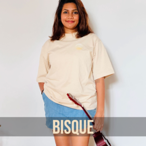 Oversized T-Shirts - Bisque